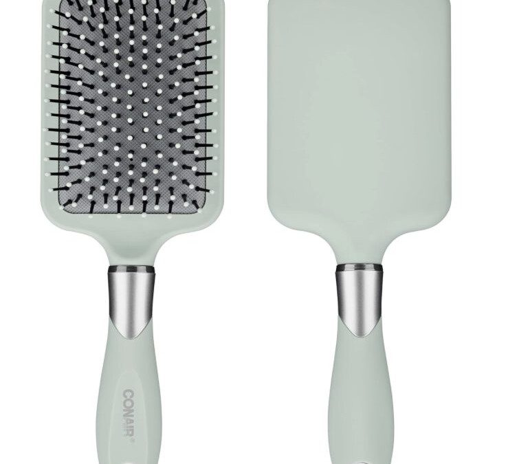 Conair Velvet Touch Paddle Hair Brush for just $2.49 on Amazon!